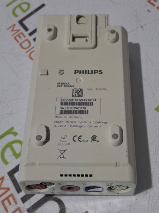 Philips M3001A-A04C06 OxiMax SpO2, NIBP, ECG, Temp, IBP MMS Module