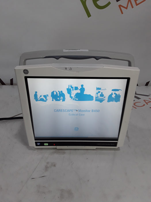GE Healthcare Carescape B450 Critical Care Patient Monitor