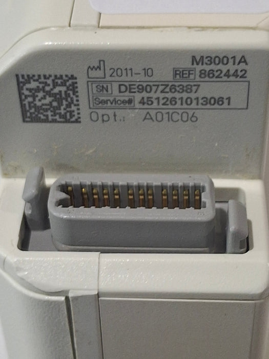 Philips M3001A-A01C06 Fast SpO2, NIBP, ECG, Temp, IBP MMS Module