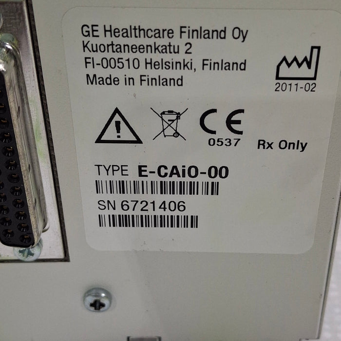 GE Healthcare E-CAiO-00 Gas Exhaust Module