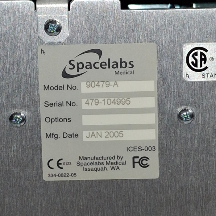 Spacelabs Healthcare 90479-A Telemetry Monitor
