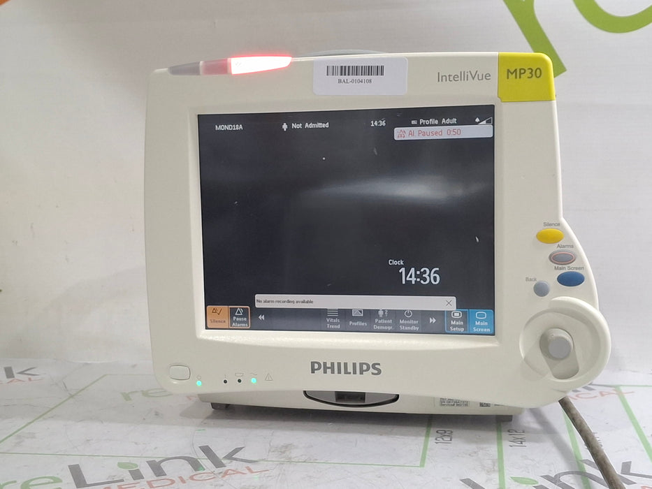Philips IntelliVue MP30 Patient Monitor
