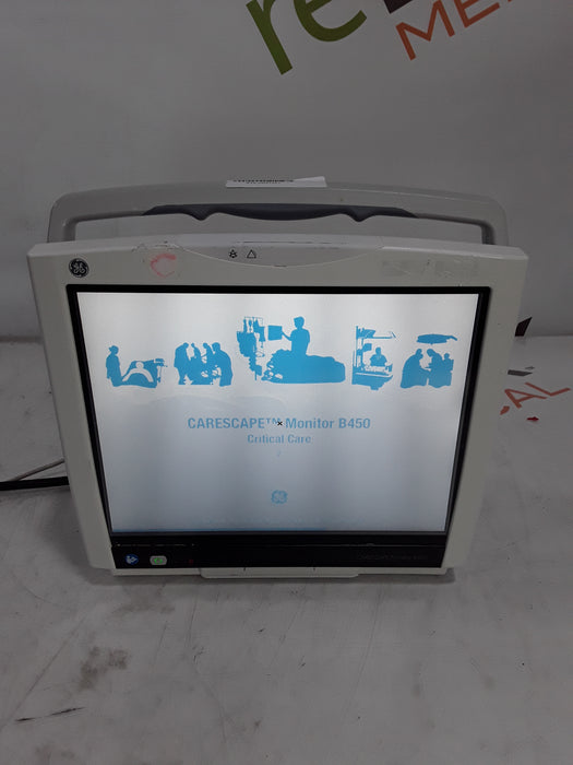 GE Healthcare Carescape B450 Critical Care Patient Monitor
