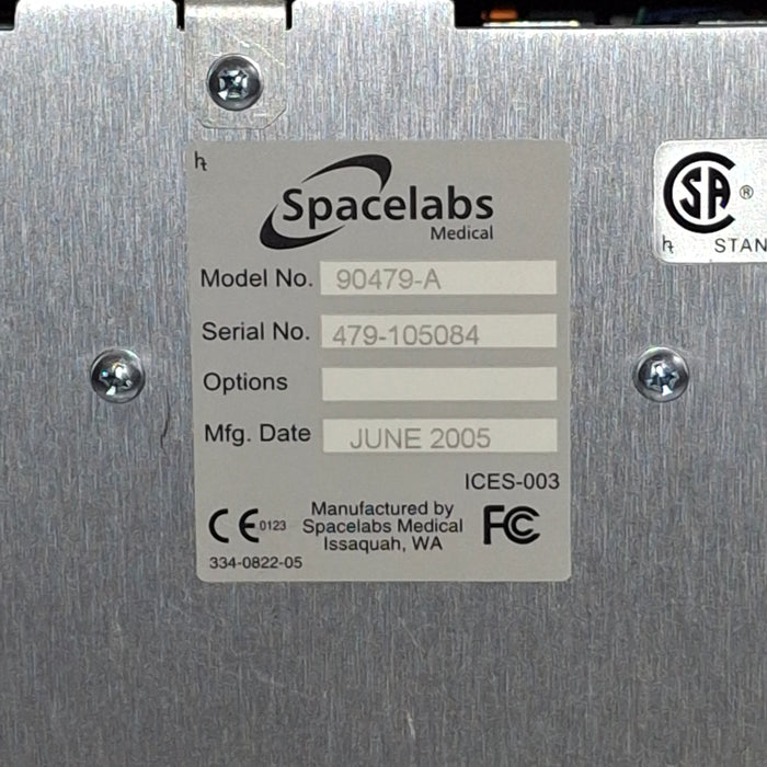 Spacelabs Healthcare 90479-A Telemetry Monitor