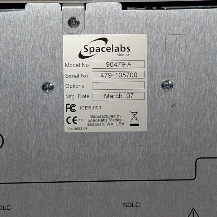 Spacelabs Healthcare 90479-A Telemetry Monitor