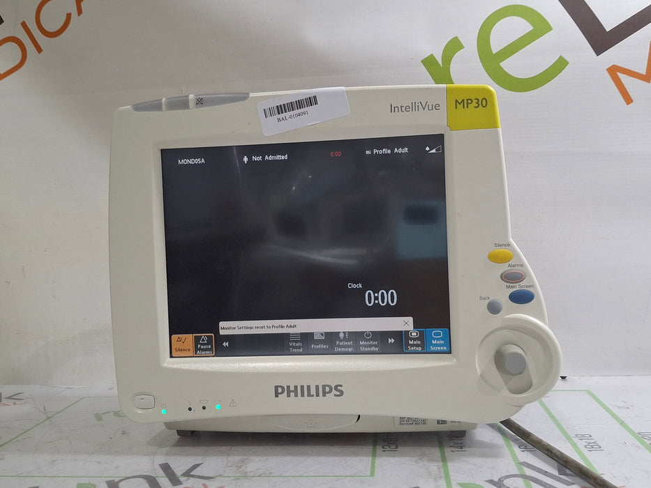 Philips IntelliVue MP30 Patient Monitor