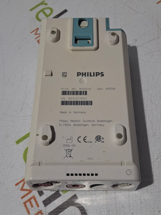 Philips M3001A-A01C06 Fast SpO2, NIBP, ECG, Temp, IBP MMS Module