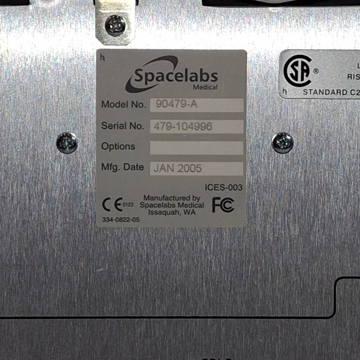 Spacelabs Healthcare 90479-A Telemetry Monitor