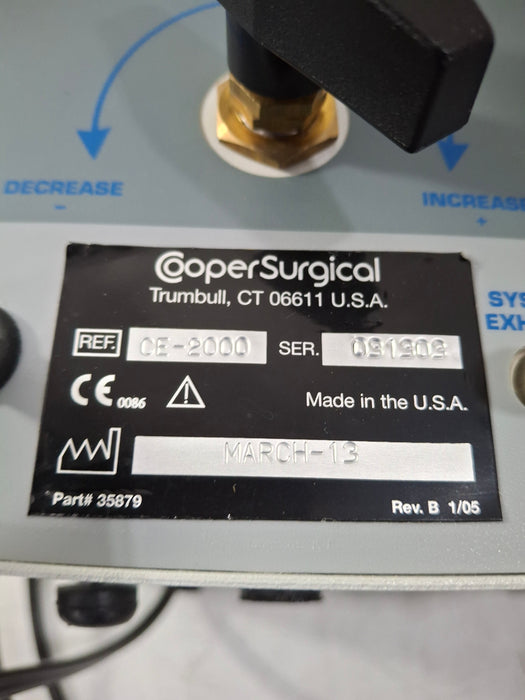 Cooper Surgical CE-2000 Crysurgical System
