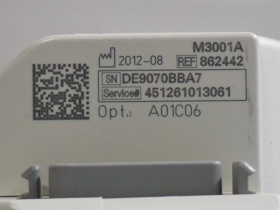 Philips M3001A-A01C06 Fast SpO2, NIBP, ECG, Temp, IBP MMS Module