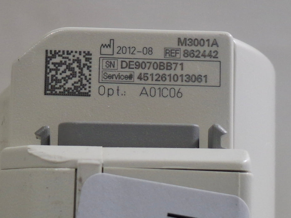 Philips M3001A-A01C06 Fast SpO2, NIBP, ECG, Temp, IBP MMS Module