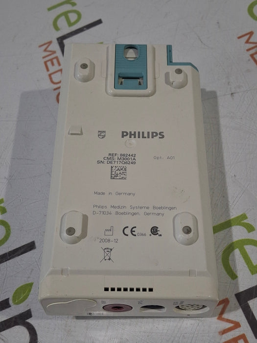 Philips M3001A-A01 Fast SpO2, NIBP, ECG MMS Module