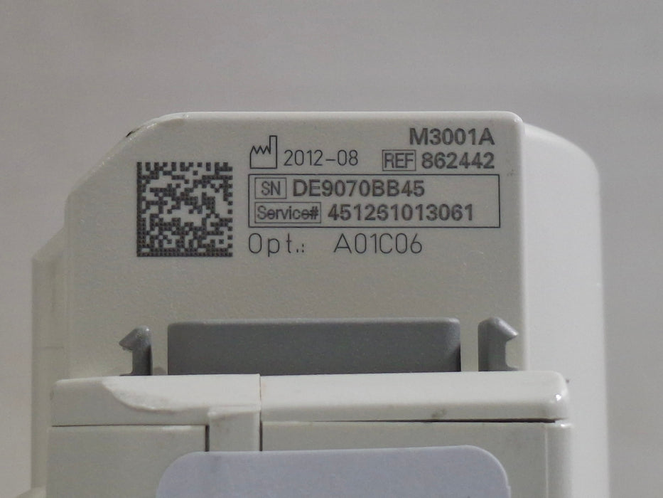 Philips M3001A-A01C06 Fast SpO2, NIBP, ECG, Temp, IBP MMS Module