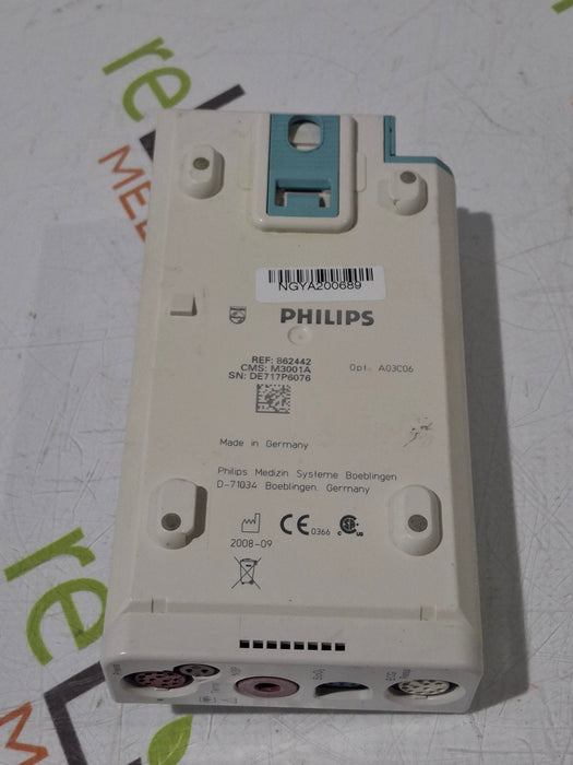 Philips M3001A-A03C06 Masimo SpO2, NIBP, ECG, Temp, IBP MMS Module