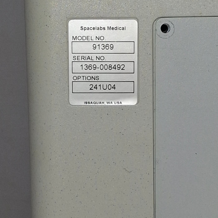 Spacelabs Healthcare Ultraview SL 91369 Monitor