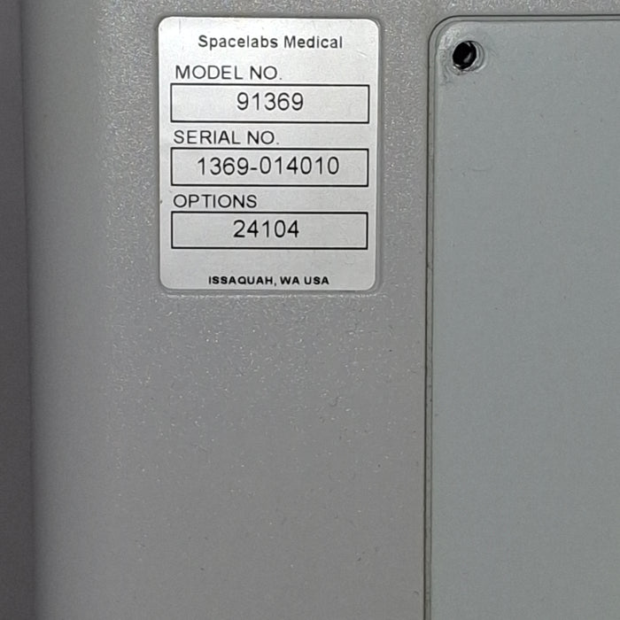 Spacelabs Healthcare Ultraview SL 91369 Monitor