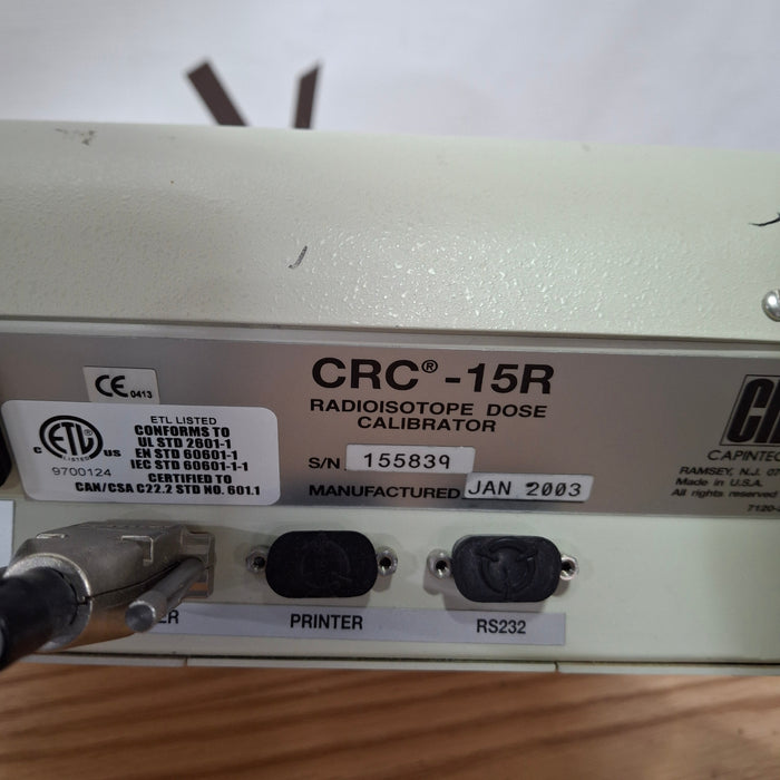 Capintec CRC-15R Radioisotope Dose Calibrator