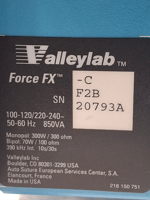 Covidien Valleylab Force FX-C Electrosurgical Generator