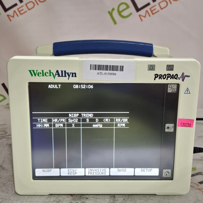 Welch Allyn Propaq CS 210 Vital Signs Monitor