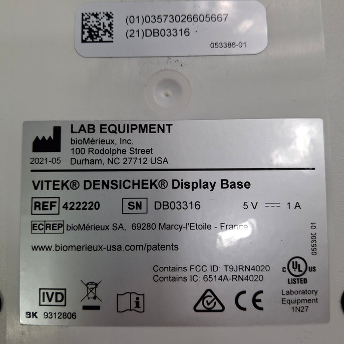 BioMerieux VITEK DensiCHECK Display Base