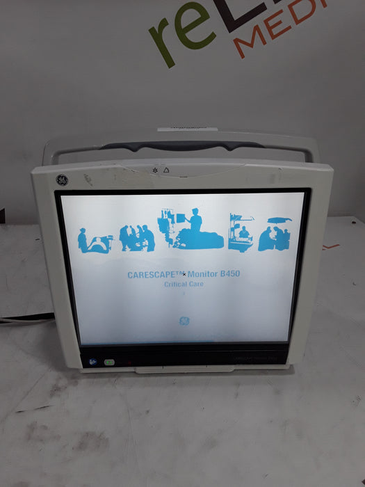 GE Healthcare Carescape B450 Critical Care Patient Monitor