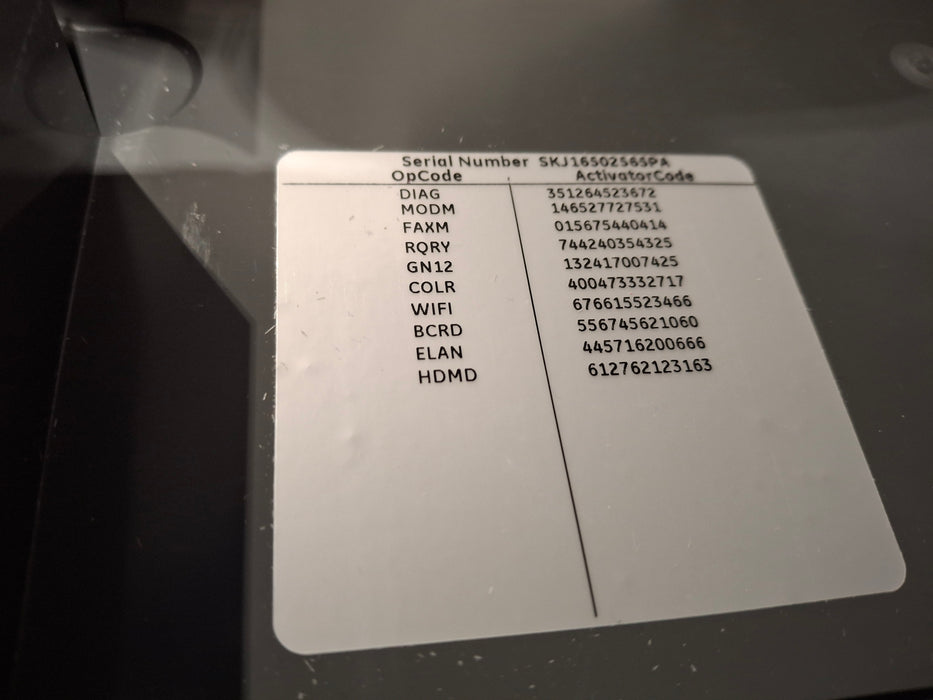 GE Healthcare MAC 5500 HD ECG without CAM Module