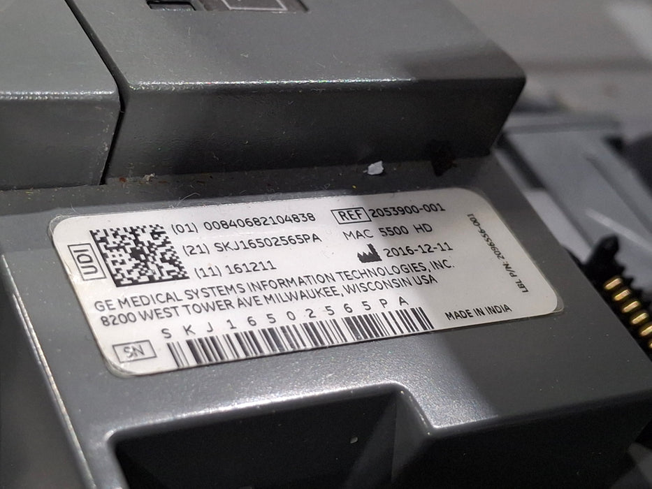 GE Healthcare MAC 5500 HD ECG without CAM Module