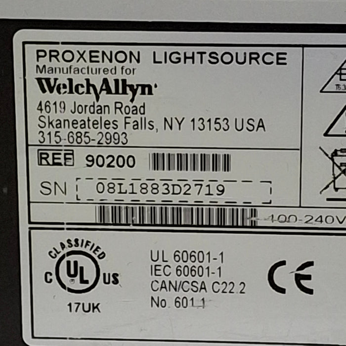 Welch Allyn ProXenon 350 Surgical Light Source
