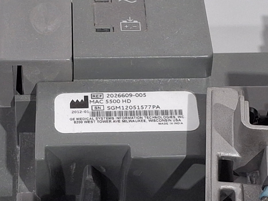 GE Healthcare MAC 5500 HD ECG without CAM Module