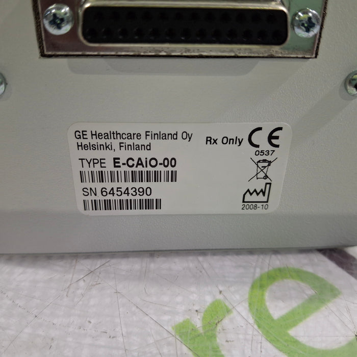 GE Healthcare E-CAiO-00 Gas Exhaust Module