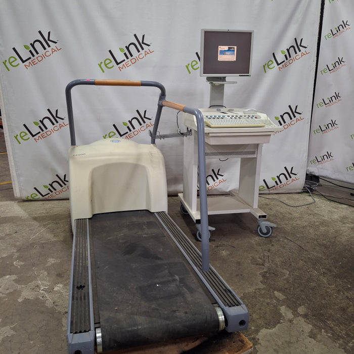 GE Healthcare Case P2 Series Console w/ T2100 Stress Test System