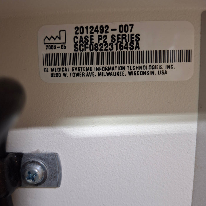 GE Healthcare Case P2 Series Console w/ T2100 Stress Test System