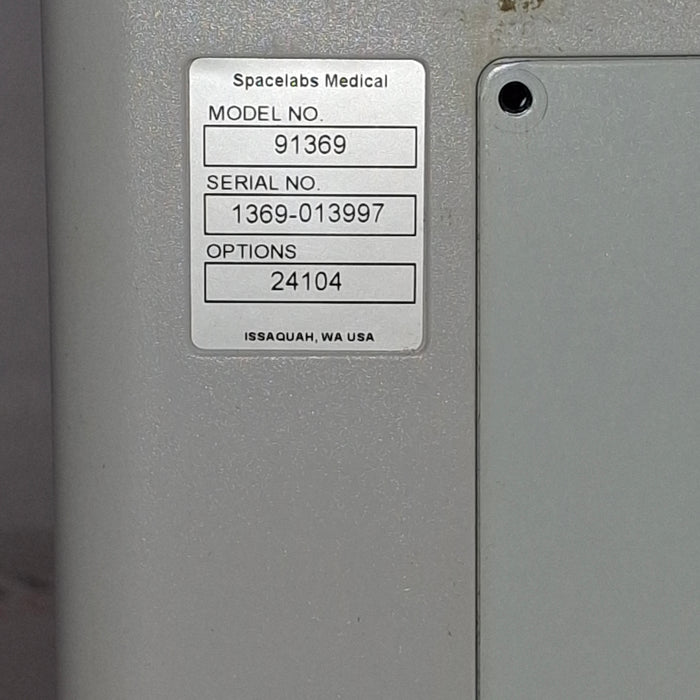 Spacelabs Healthcare Ultraview SL 91369 Monitor