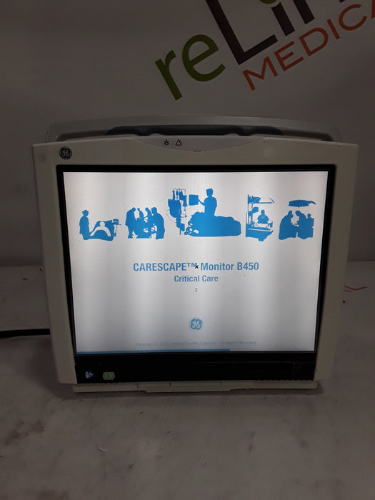 GE Healthcare Carescape B450 Critical Care Patient Monitor
