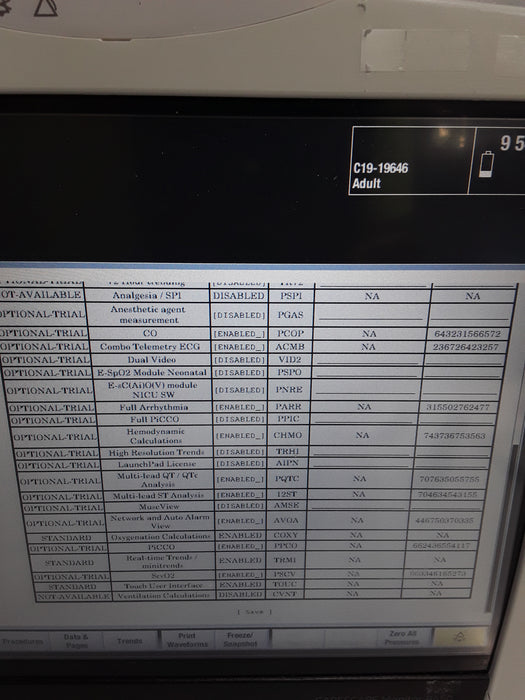 GE Healthcare Carescape B450 Critical Care Patient Monitor