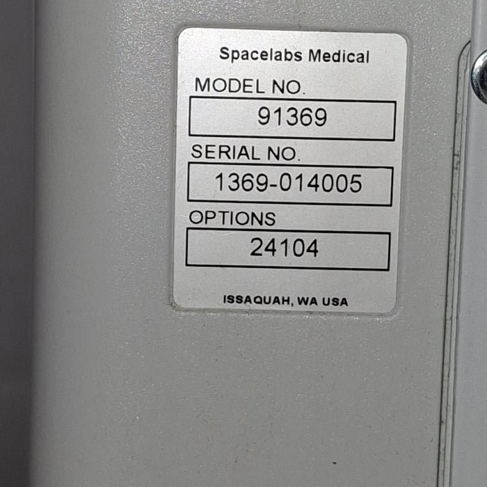 Spacelabs Healthcare Ultraview SL 91369 Monitor