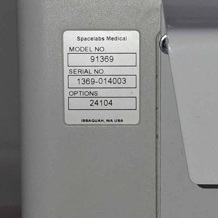 Spacelabs Healthcare Ultraview SL 91369 Monitor