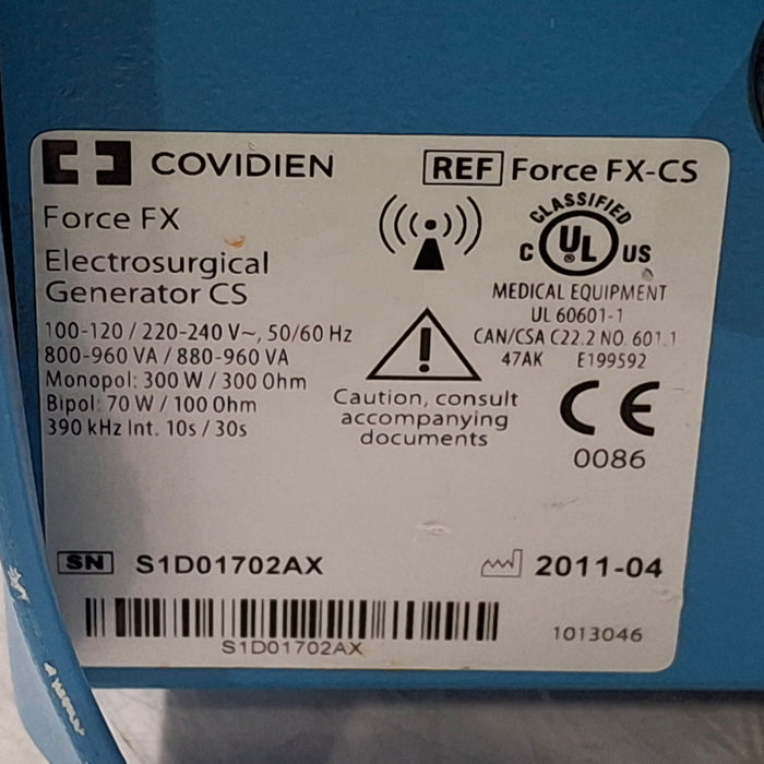 Covidien Force FX-CS Electrosurgical Unit