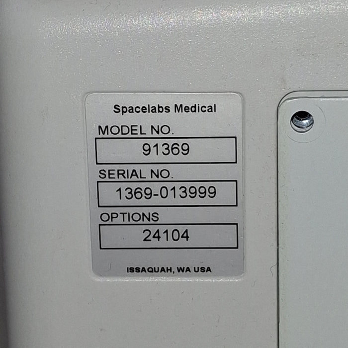 Spacelabs Healthcare Ultraview SL 91369 Monitor