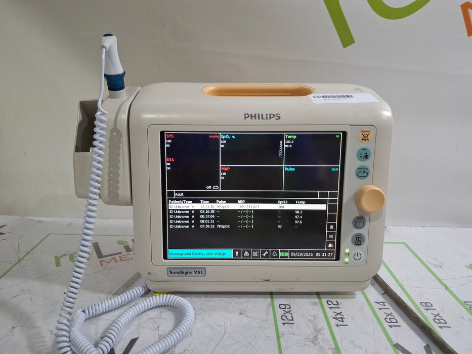 Philips Suresigns VS3 Vital Signs Monitor