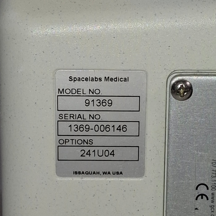Spacelabs Healthcare Ultraview SL 91369 Monitor