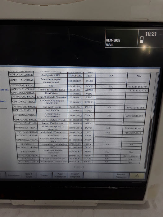 GE Healthcare Carescape B450 Critical Care Patient Monitor