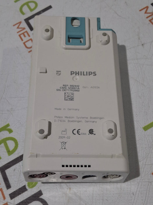 Philips M3001A-A01C06 Fast SpO2, NIBP, ECG, Temp, IBP MMS Module