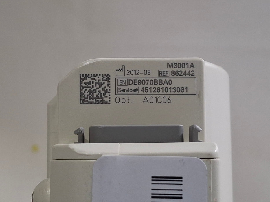 Philips M3001A-A01C06 Fast SpO2, NIBP, ECG, Temp, IBP MMS Module