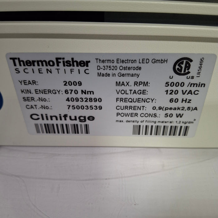 Thermo Scientific Heraeus Clinifuge Centrifuge