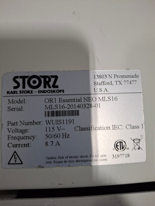 Karl Storz OR1 Essential NEO LLS System