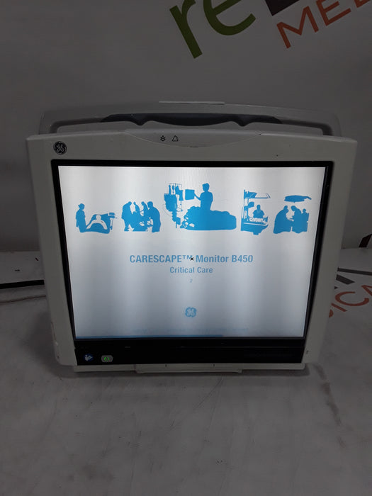 GE Healthcare Carescape B450 Critical Care Patient Monitor