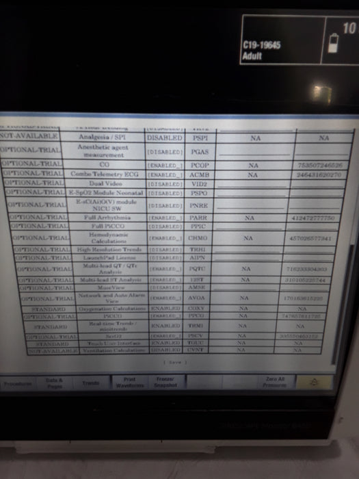 GE Healthcare Carescape B450 Critical Care Patient Monitor