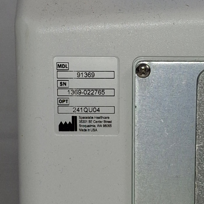 Spacelabs Healthcare Ultraview SL 91369 Monitor