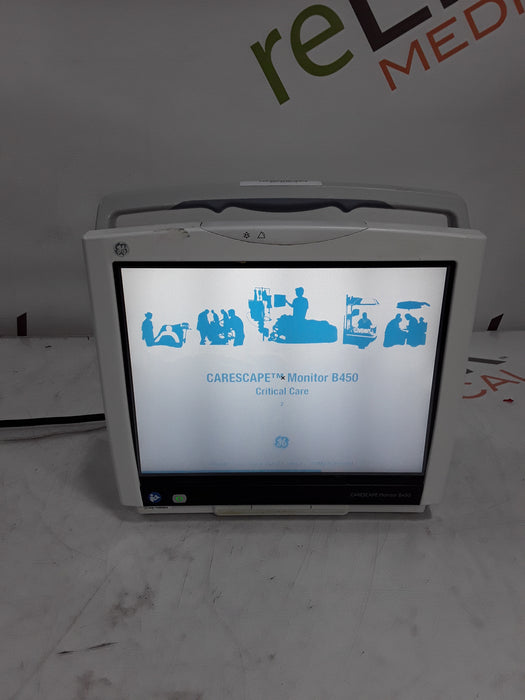 GE Healthcare Carescape B450 Critical Care Patient Monitor
